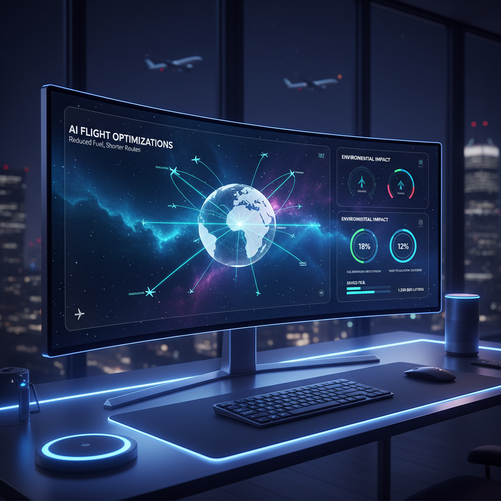 IA et Automatisation : Réduire l'Impact Climatique du Transport Aérien grâce à l'Agentique
