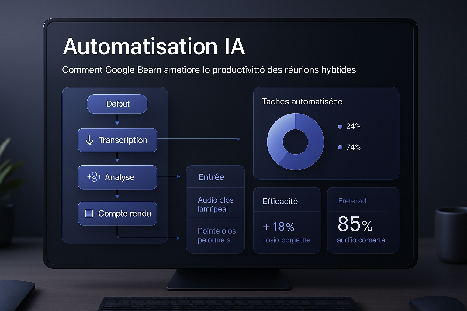 Automatisation IA : Comment Google Beam améliore la productivité des réunions hybrides