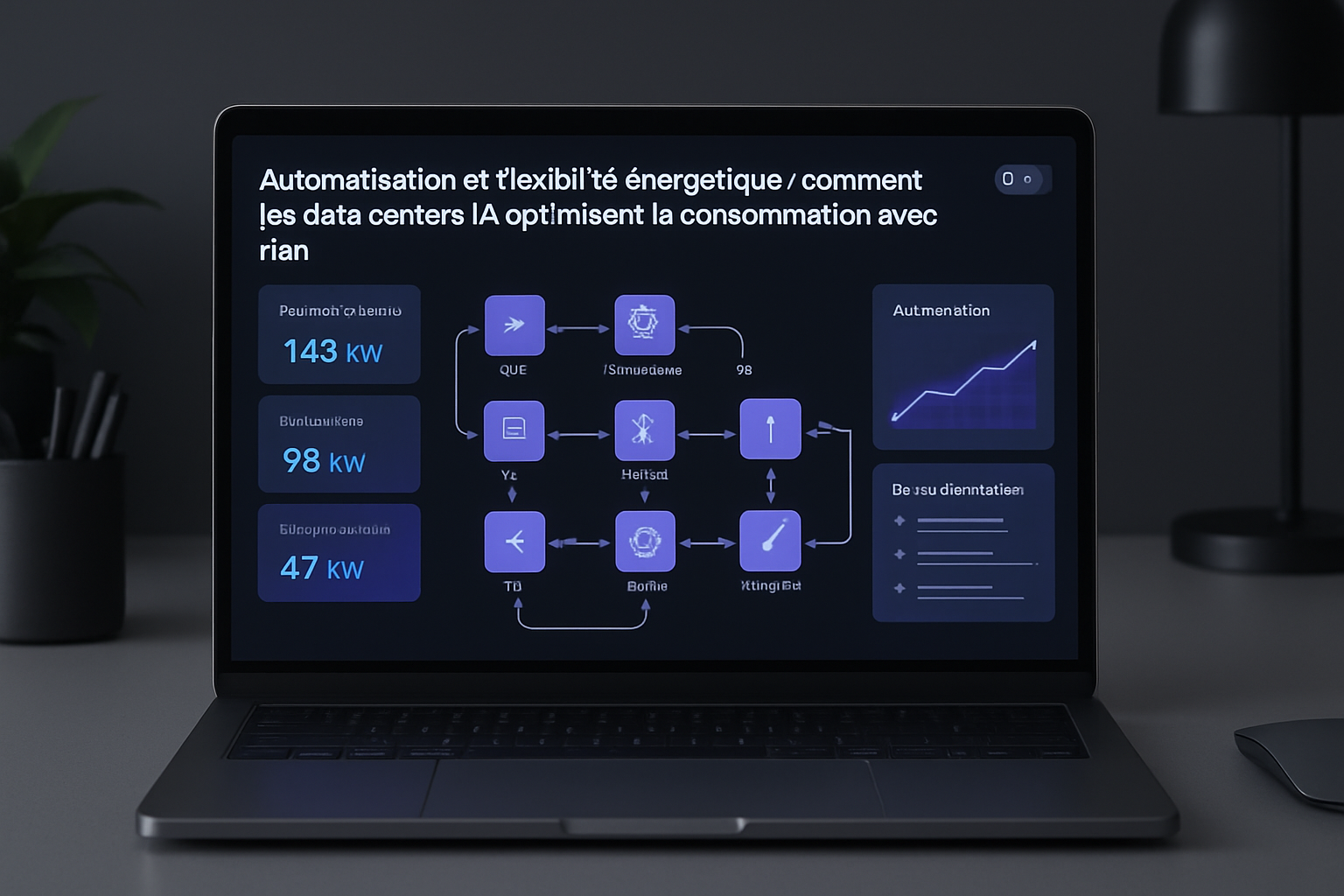 Automatisation et flexibilité énergétique : comment les data centers IA optimisent la consommation avec n8n